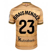 Maglia Calcio Real Sociedad Brais Mendez #23 Seconda Divisa 2024-25 Manica Corta